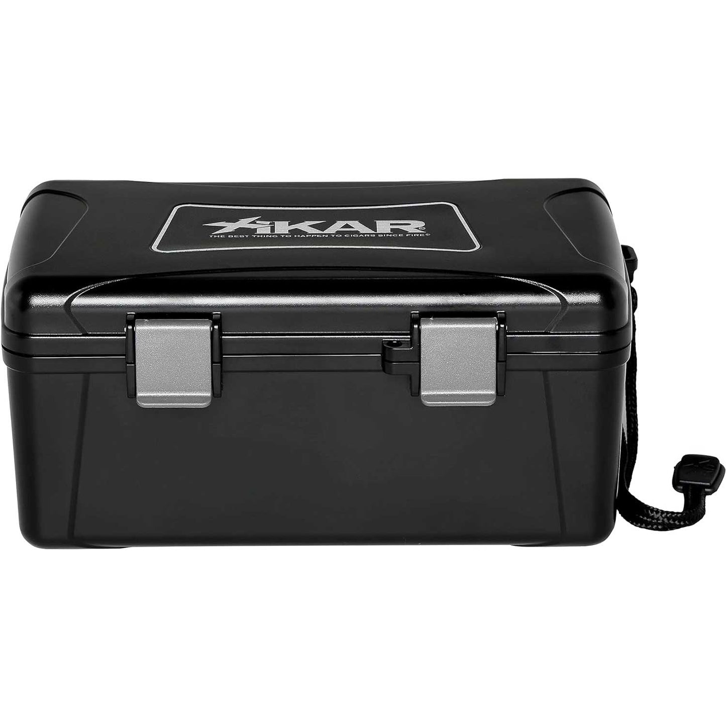 Cigar Travel Carrying Case - Holds 15 Cigars, Includes Humidifier, Watertight, Crushproof
