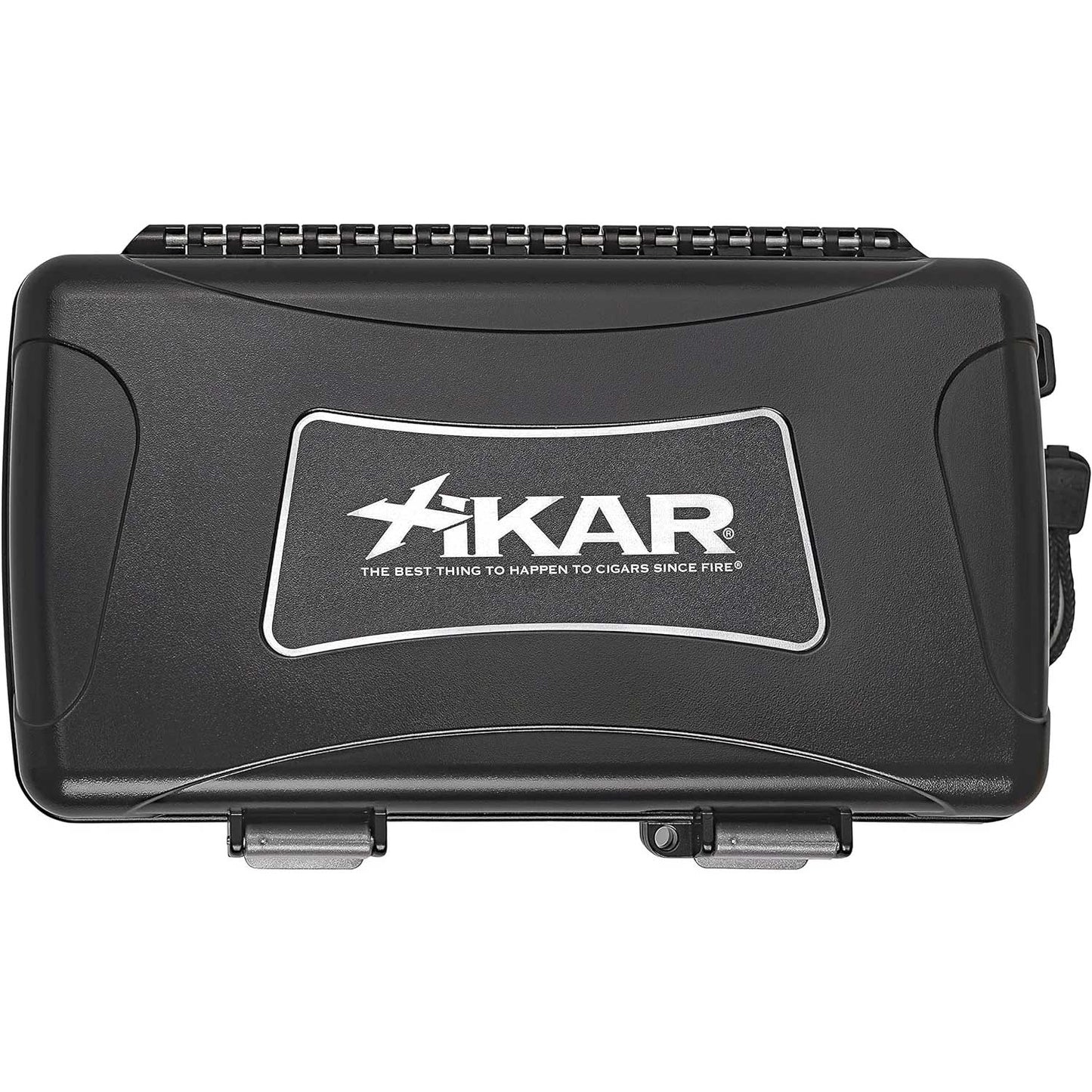 Cigar Travel Carrying Case - Holds 15 Cigars, Includes Humidifier, Watertight, Crushproof