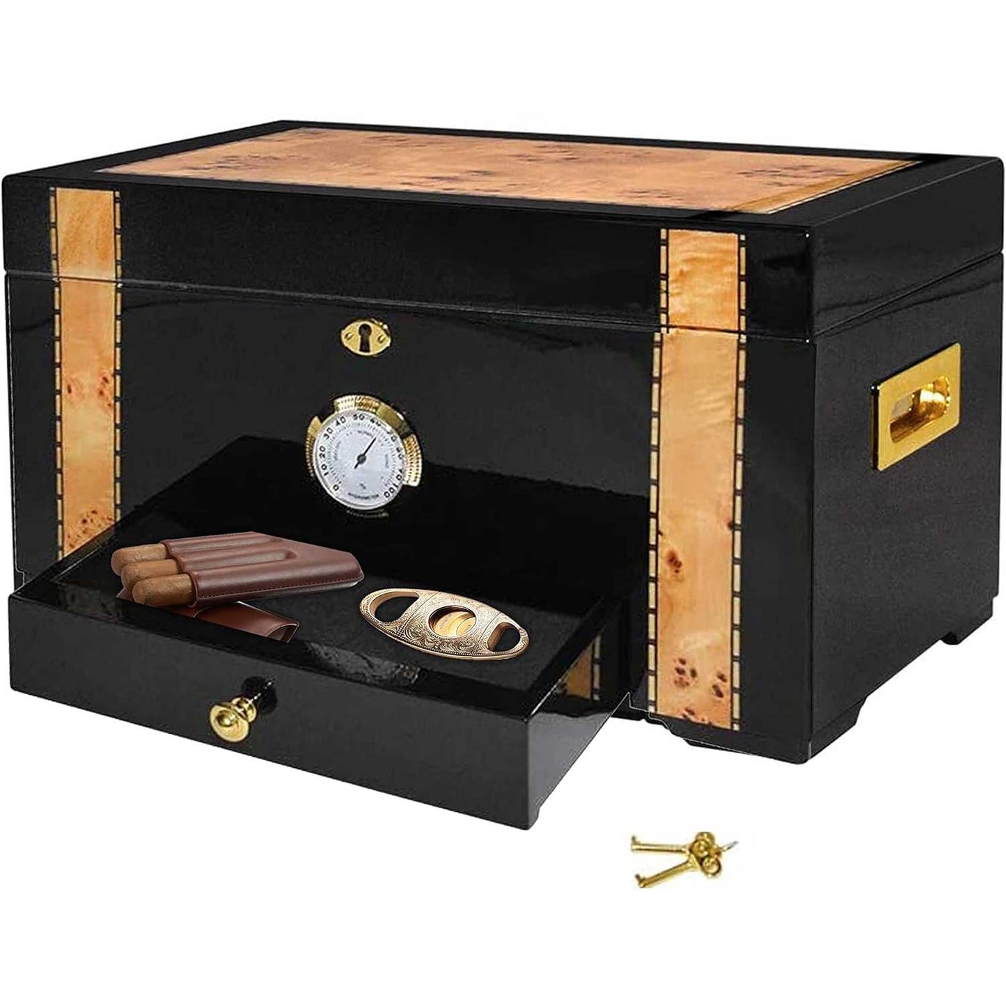 Exotic Cigar Humidor - Cabinet for 150 Cigars