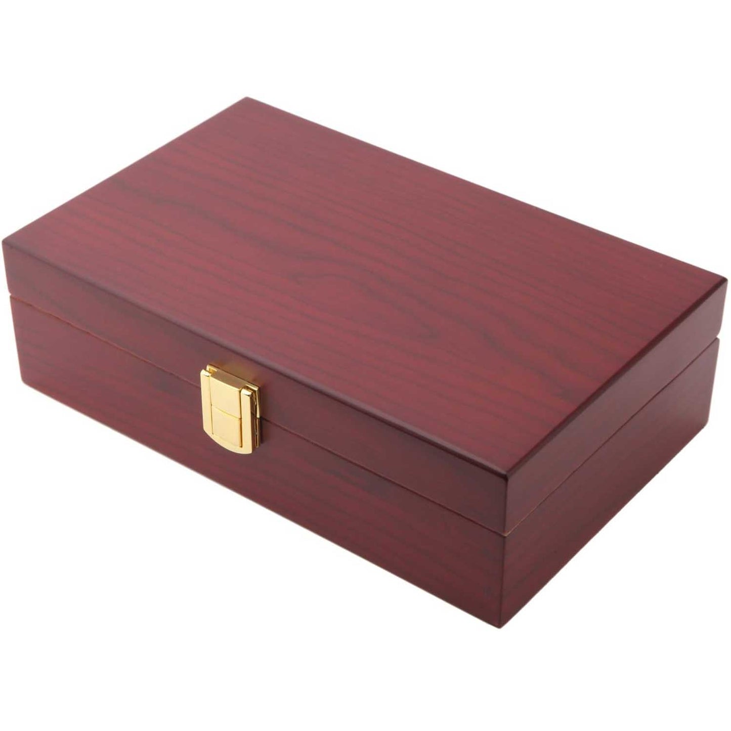 Handmade Cigar Box - Front-Mount Clasp Lock