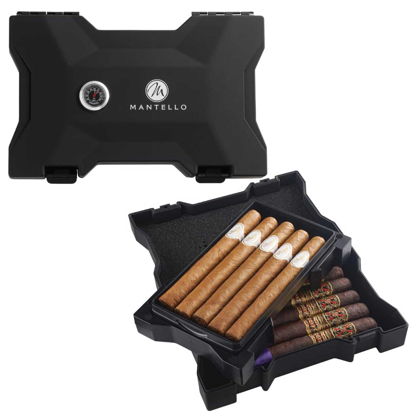 Heavy Duty Travel Cigar Humidor - Humidity Brackets