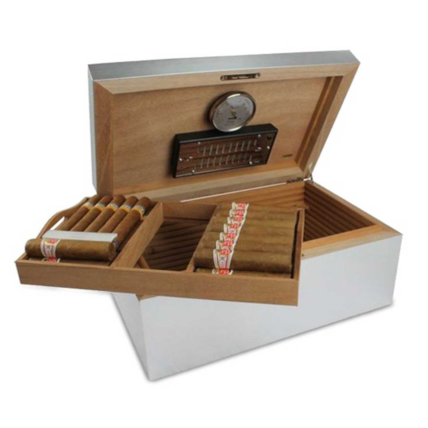 Humidor Aluminium Deluxe L