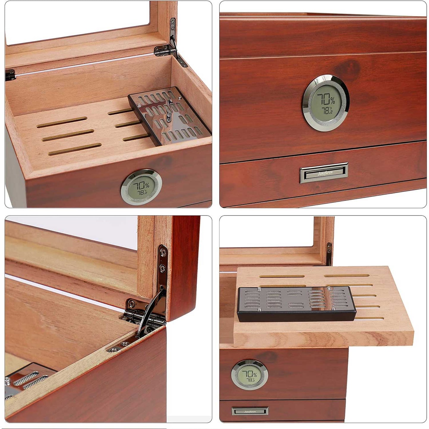 Jansfuren Spanish Cedar Handmade Gift Cigar Box