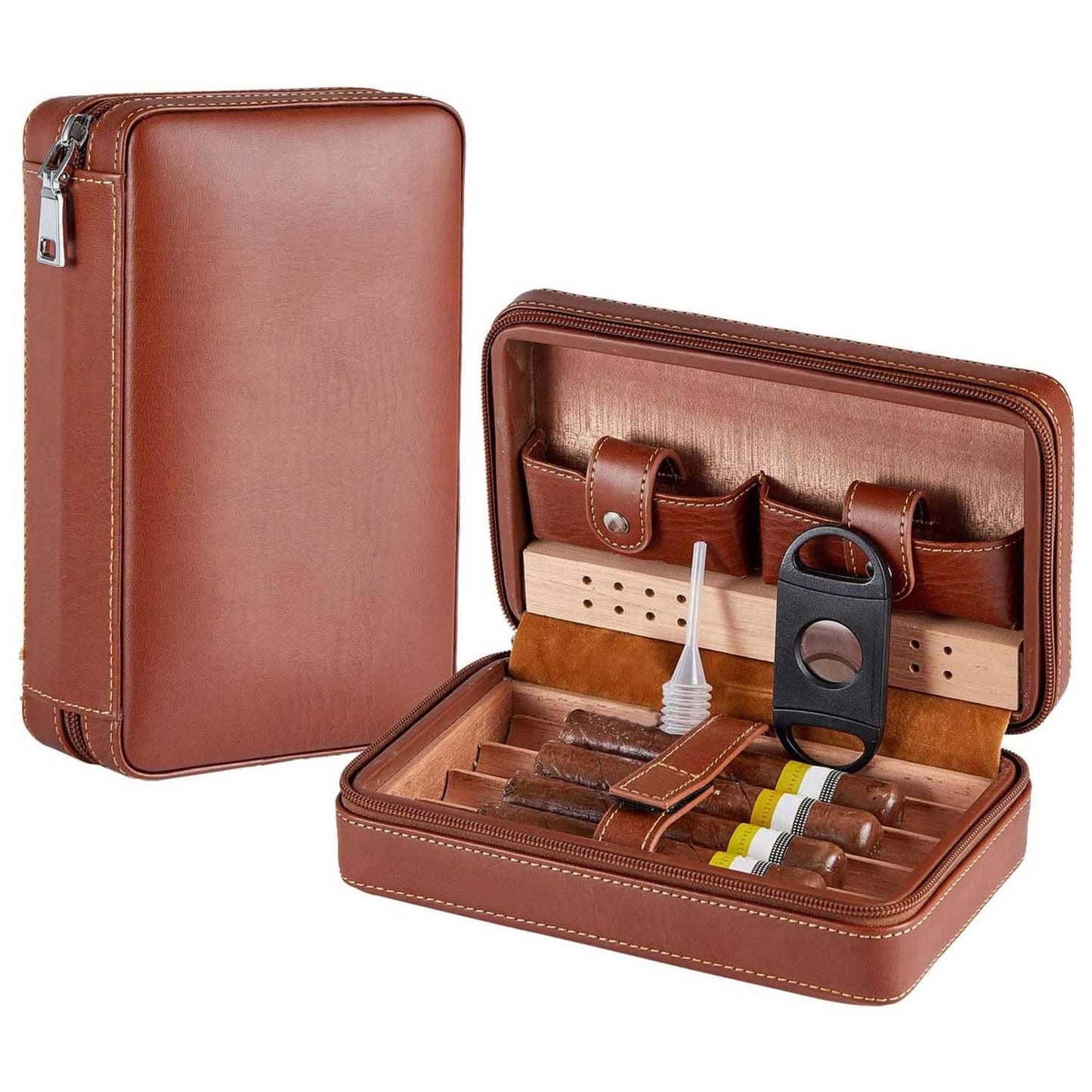 Portable Humidor for Travel and Men's Gifts