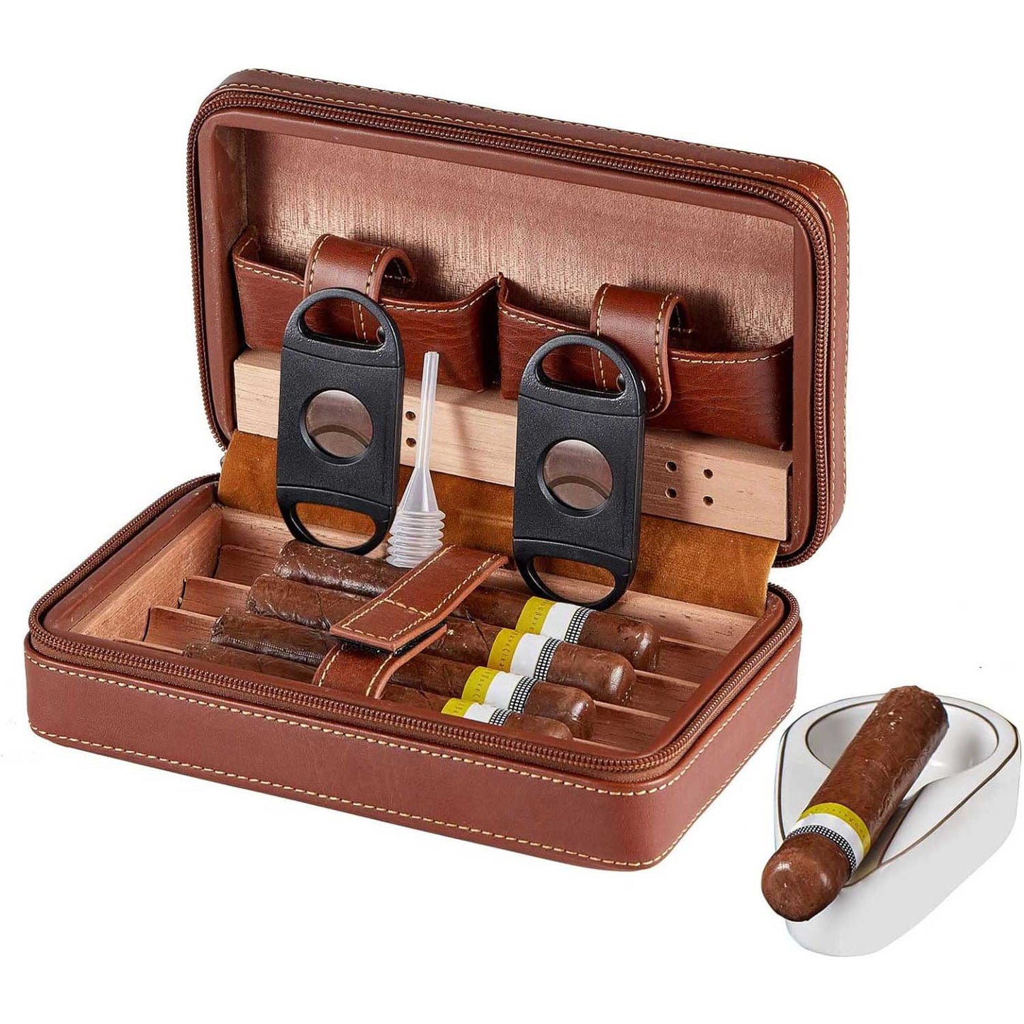 Portable Humidor for Travel and Men's Gifts